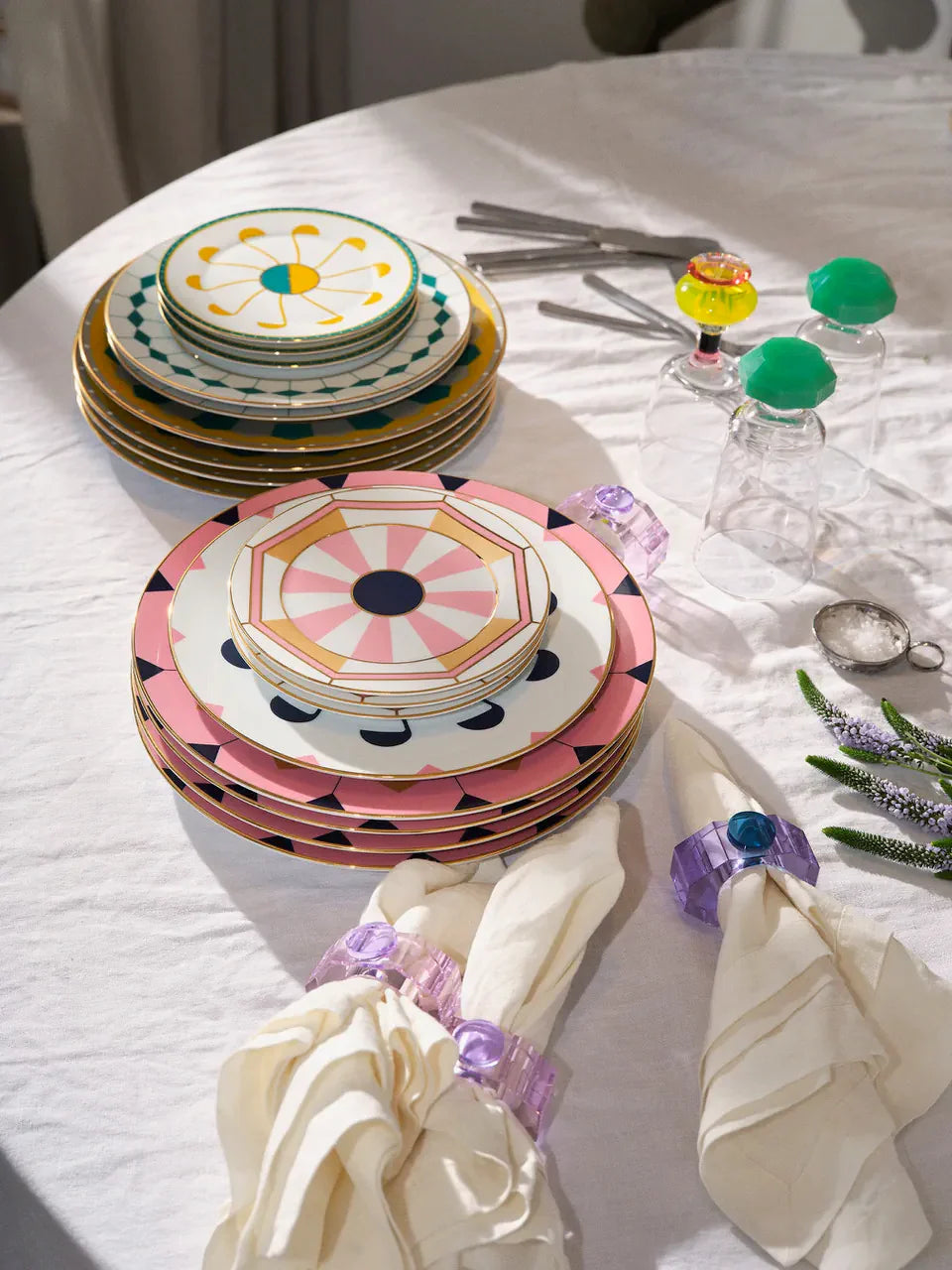 Bread Plates - Pair of Pedra