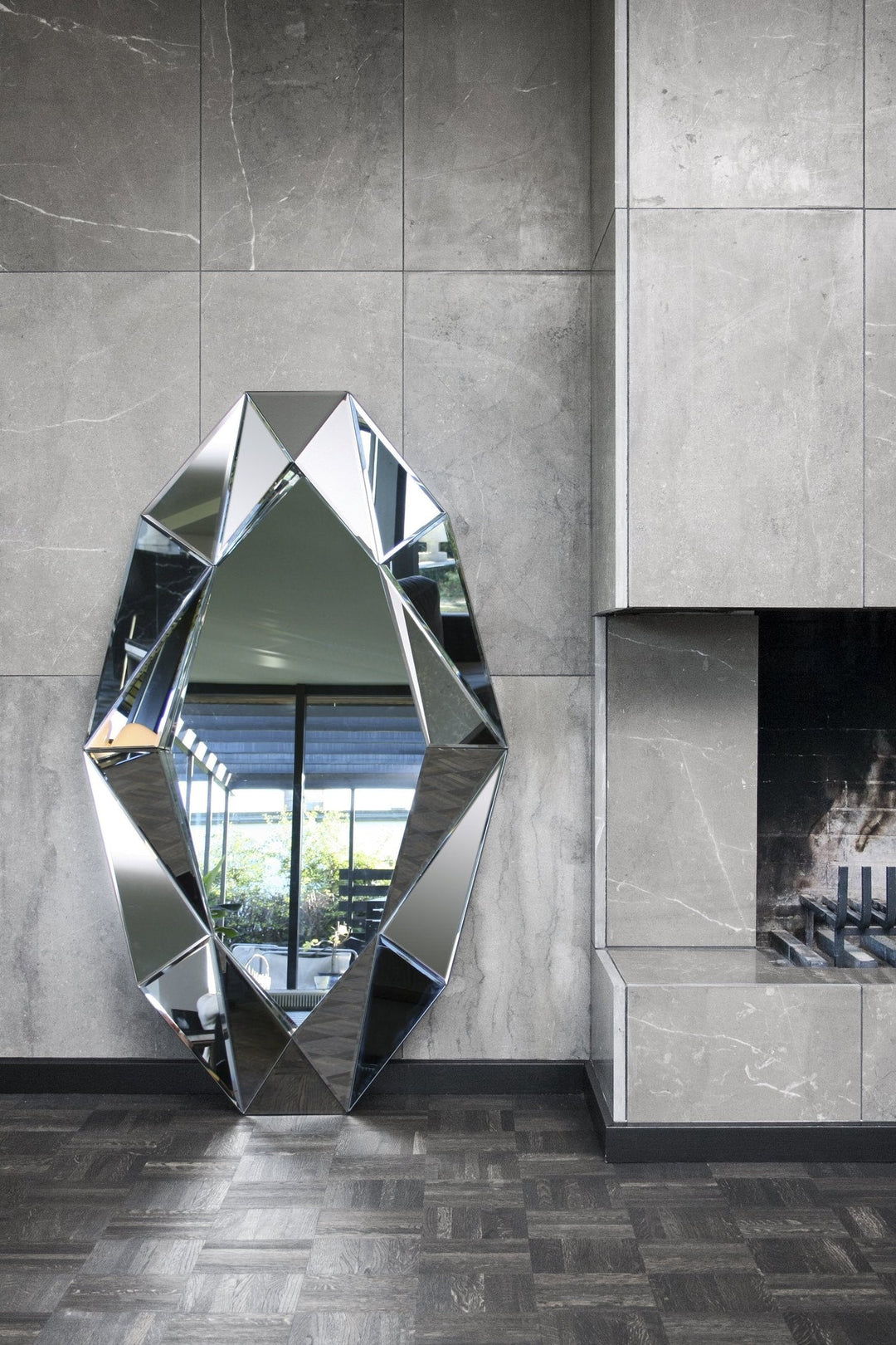 Mirror - Diamond XL - Silver