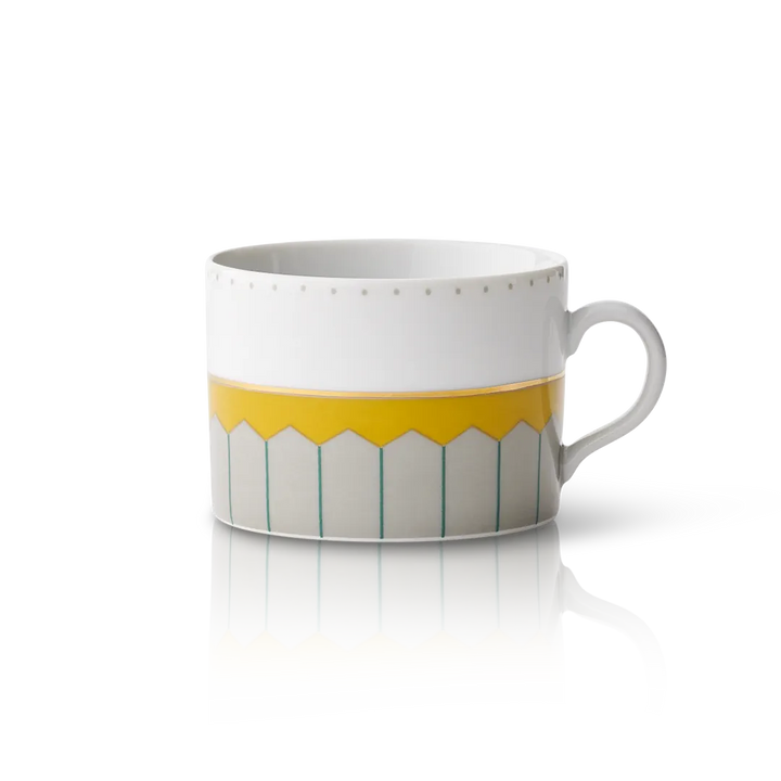 Tea Cup with Saucer - Golden Hour