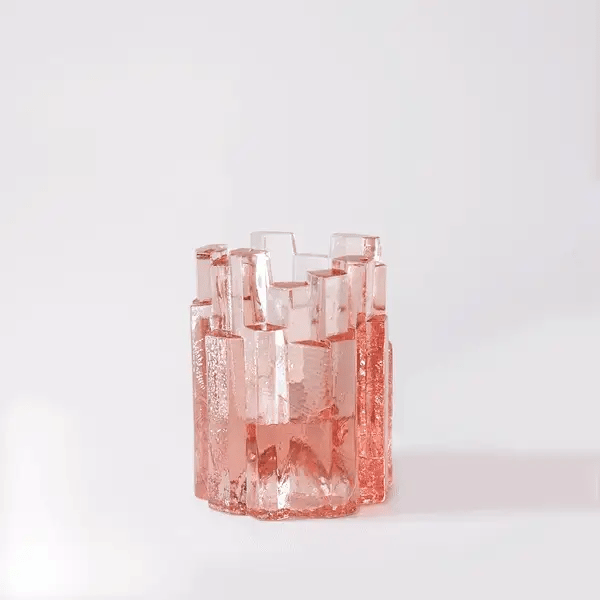 Hurricane - Boule Lamp Rock - Rosé