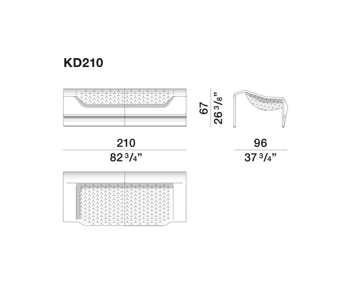 Sofa - SKIN - By Jean Nouvel