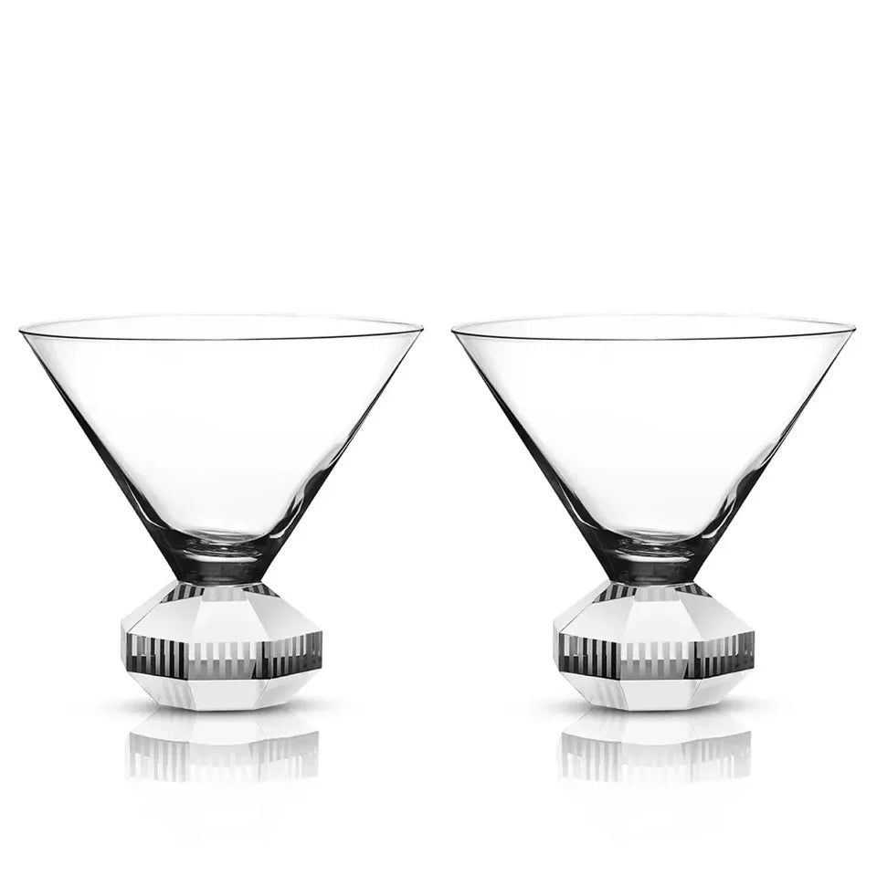 Pair of Glasses - Chelsea Cocktail Crystal - Clear