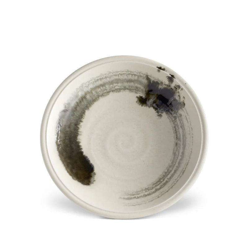 Sumi Brush Soup Plate