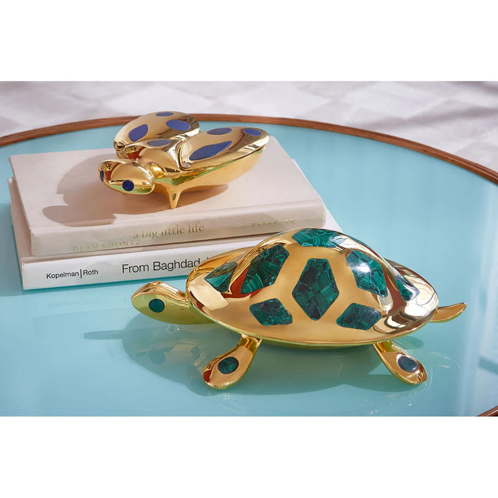 Brass Turtle Box