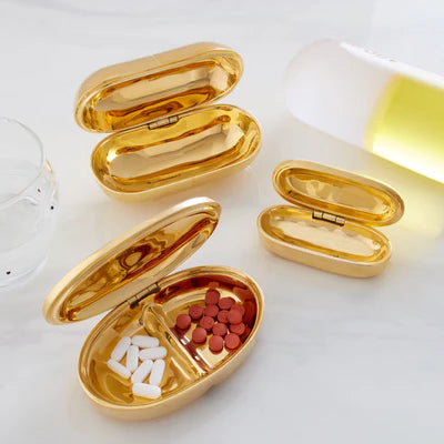 Prozac Pill Box - Silver-Plated