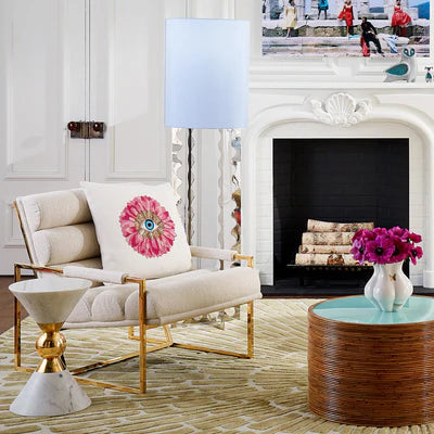 Petals Beaded Cushion