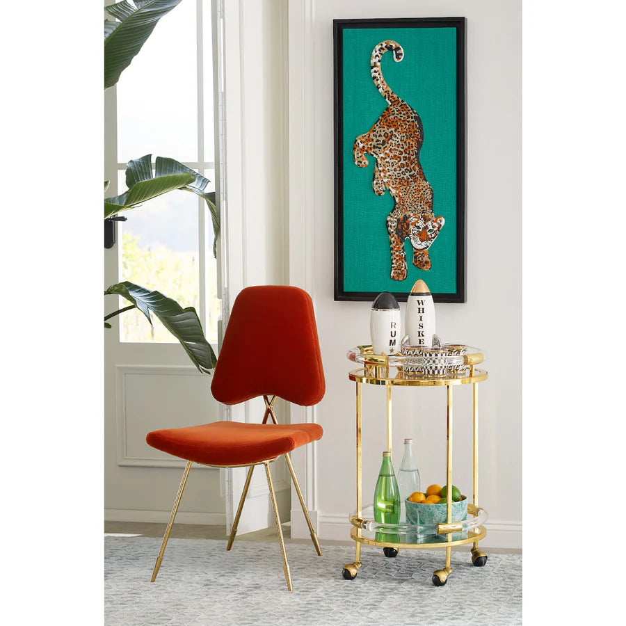 Leopard Beaded Art - 46x86 cm