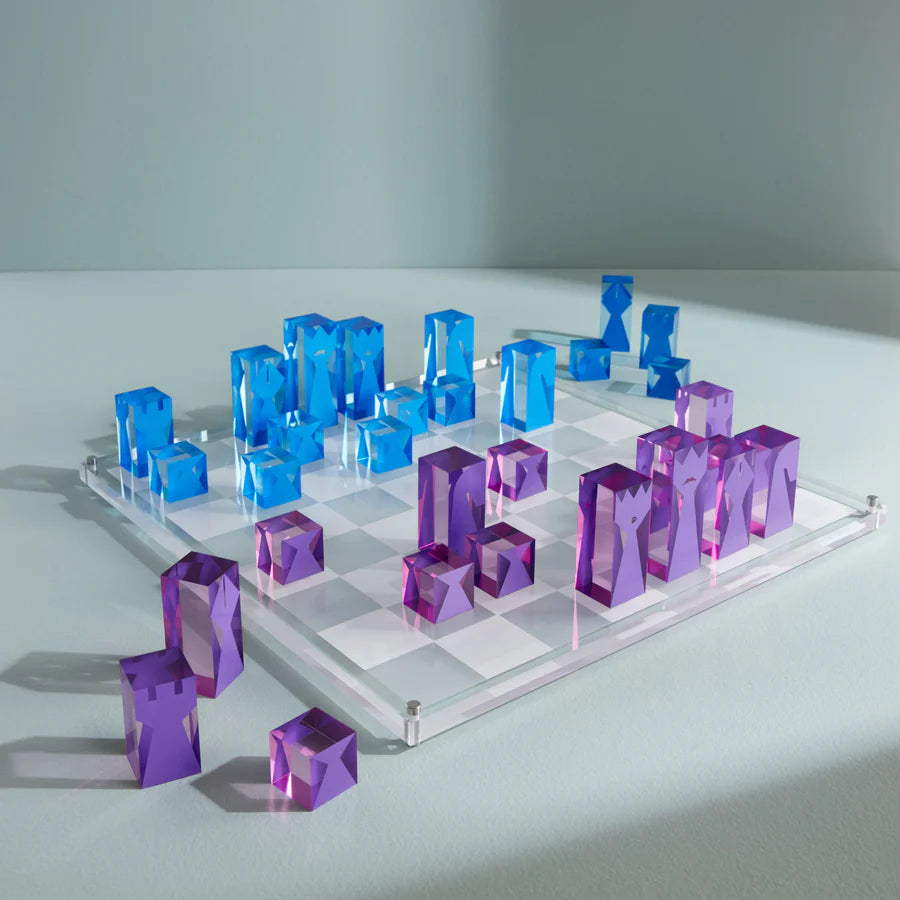 Acrylic Chess Set