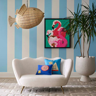 Playa Sailboat Cushion