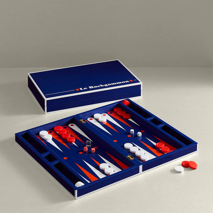 Le Backgammon Set - Blue