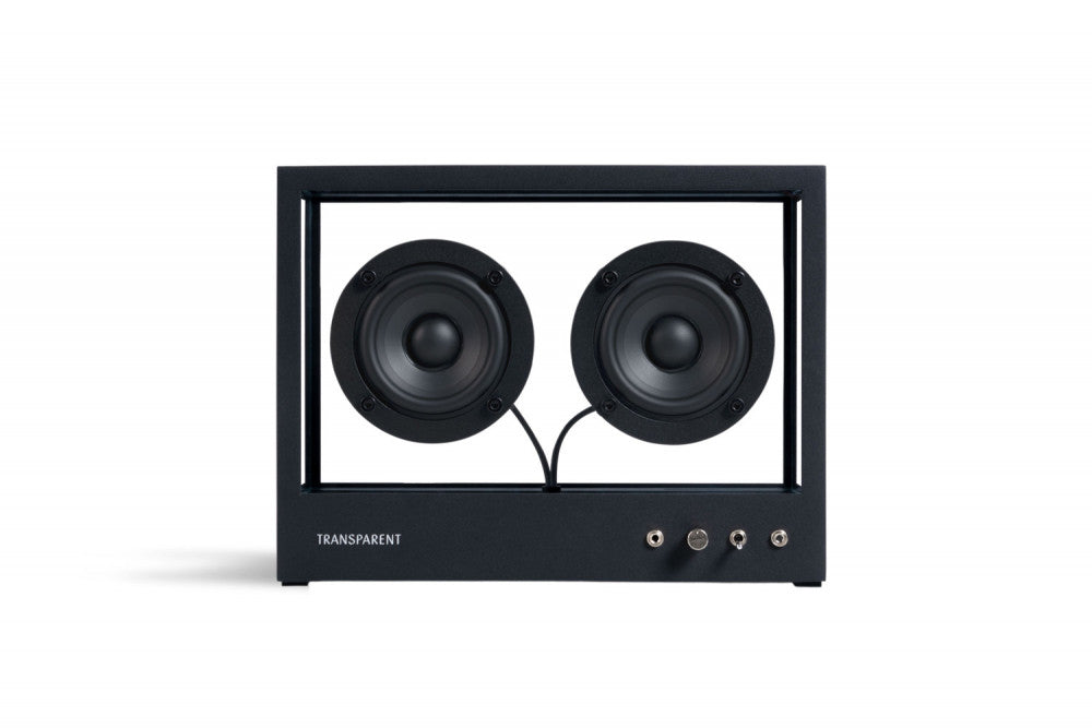 Transparent Speaker Small - Black