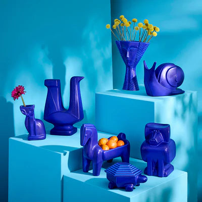 Cobalt Bird Objet