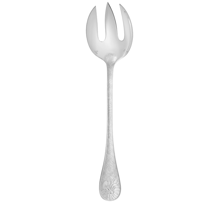 Jardin d'Eden - Salad serving fork Jardin d'Eden - Silver Plated