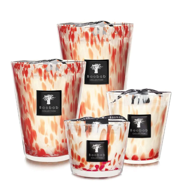 Candle - Pearls Coral