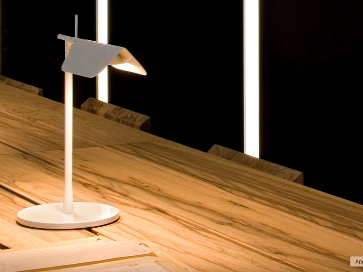 Table Lamp - Tab Table - White