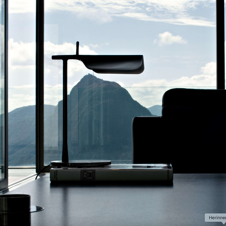 Table Lamp - Tab Table - Dark Green