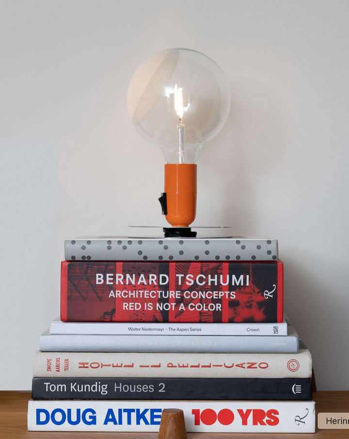 Table Lamp - Lampadina - Orange