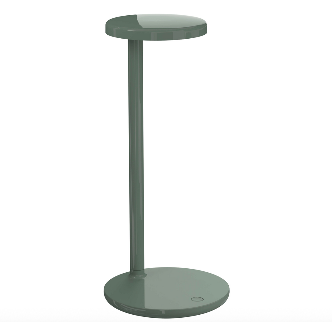 Table Lamp - Oblique Qi - Gloss Salvia