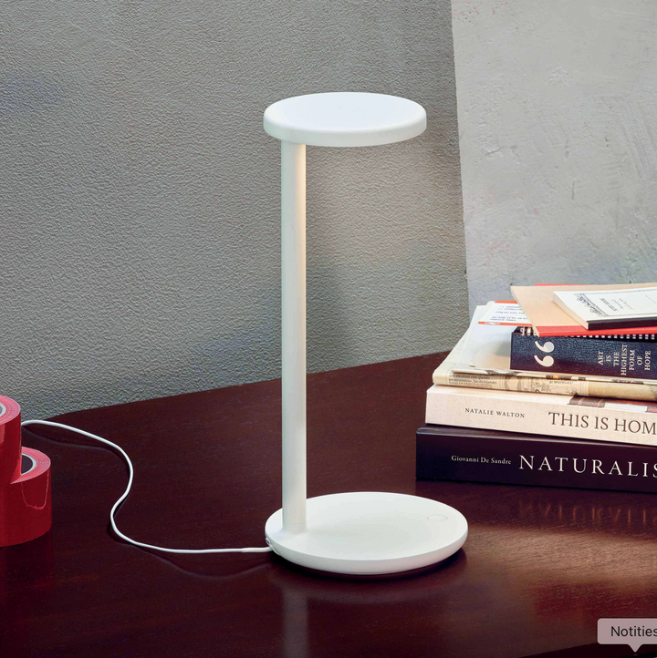 Table Lamp - Oblique Qi - Matt White