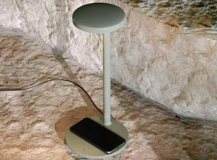 Table Lamp - Oblique - Gloss Grey