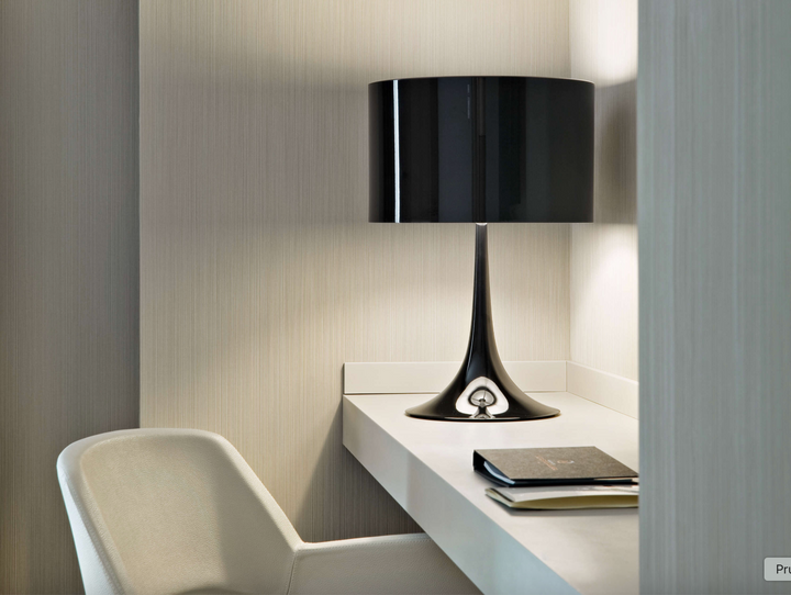 Table Lamp - Spun Light Table 1 - Black