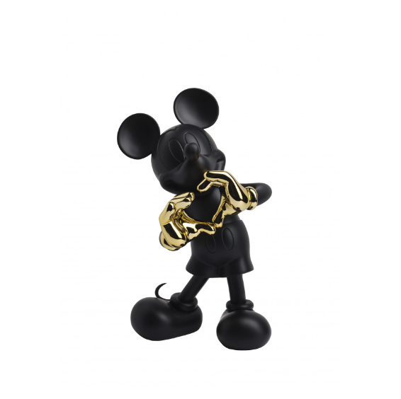 Mickey With Love - Black & Gold