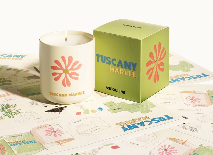 Travel From Home Candle - Tuscany Marvel