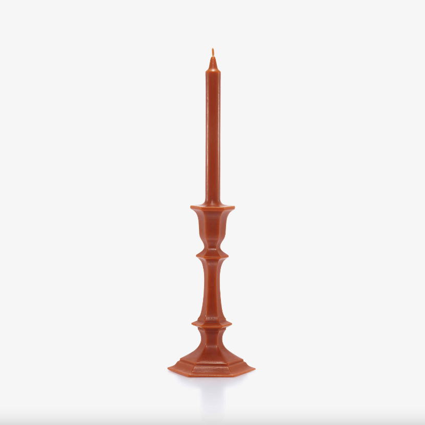 Harcourt Candlestick Candle - Orange