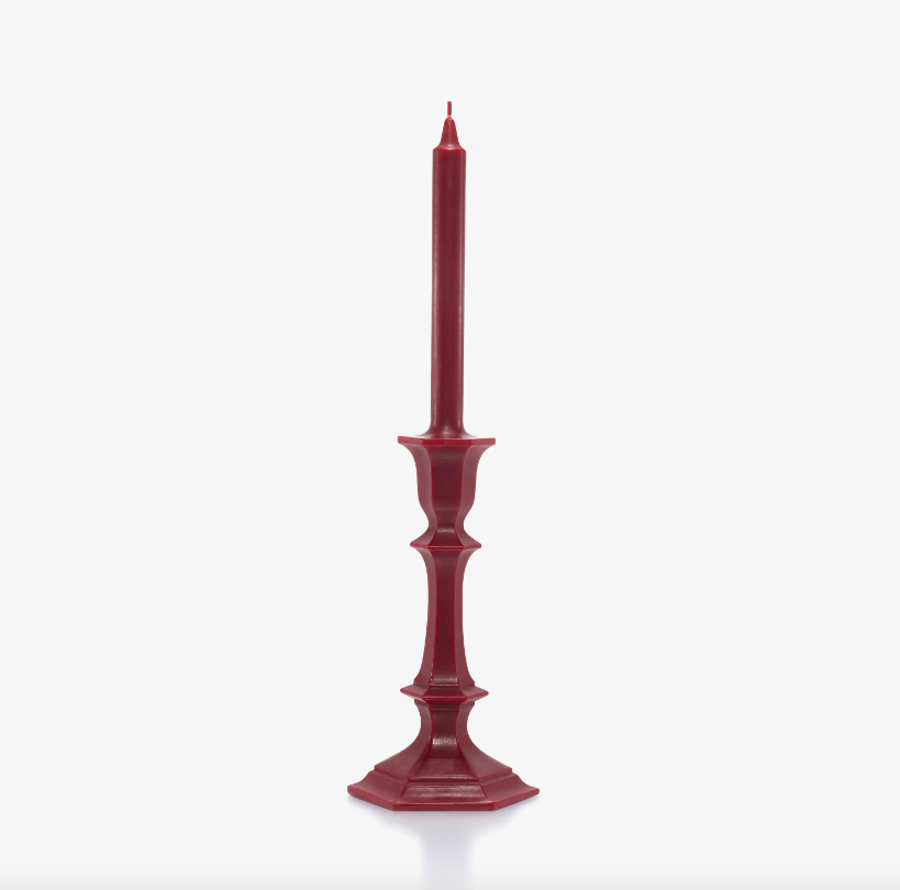 Harcourt Candlestick Candle - Red