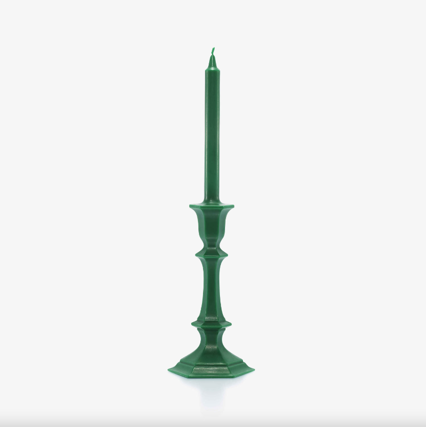 Harcourt Candlestick Candle - Green