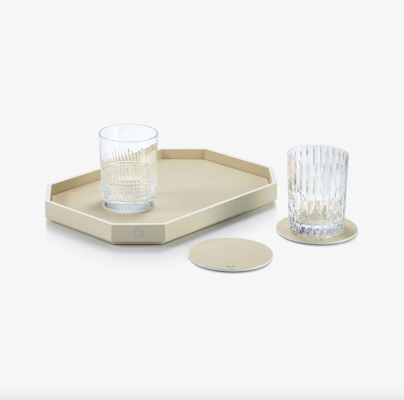 Octogone Tray - Small - Ivory