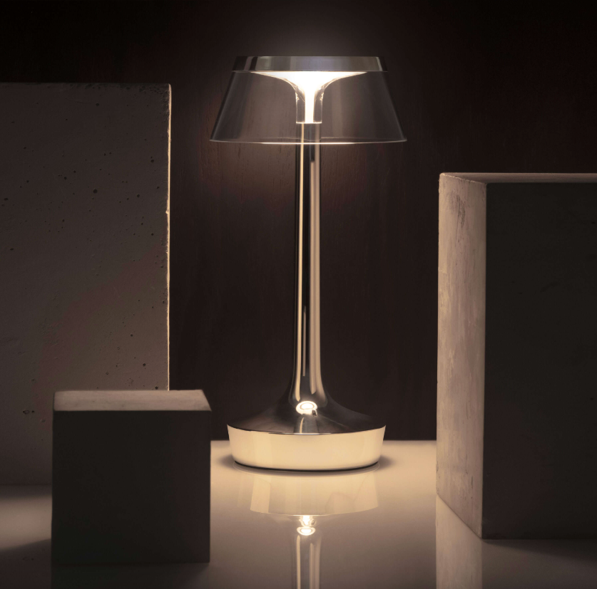 Table Lamp - Bon Jour Unplugged - Chrome