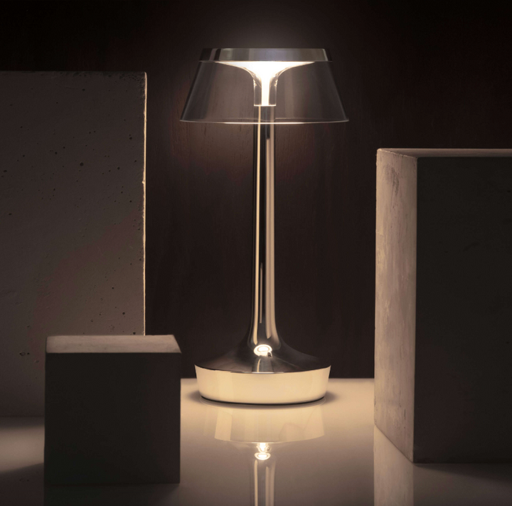 Table Lamp - Bon Jour Unplugged - Chrome