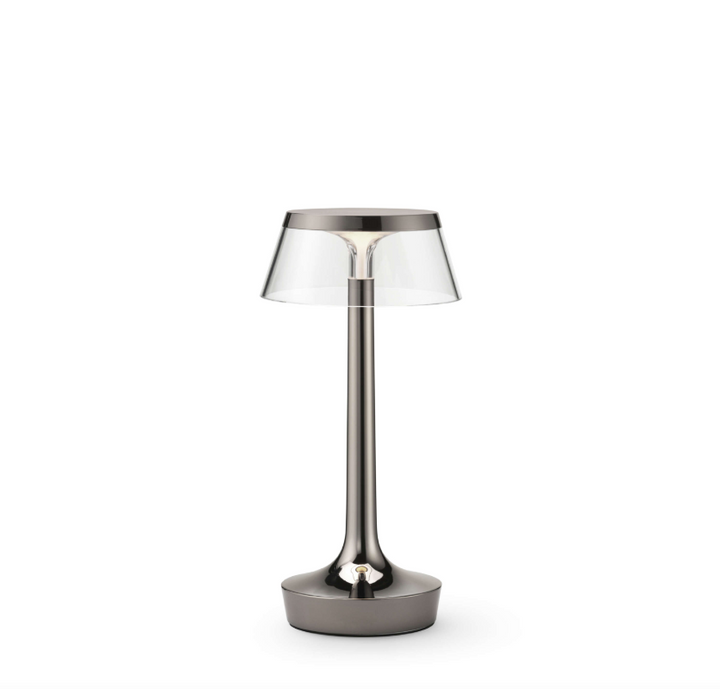 Table Lamp - Bon Jour Unplugged - Black Chrome