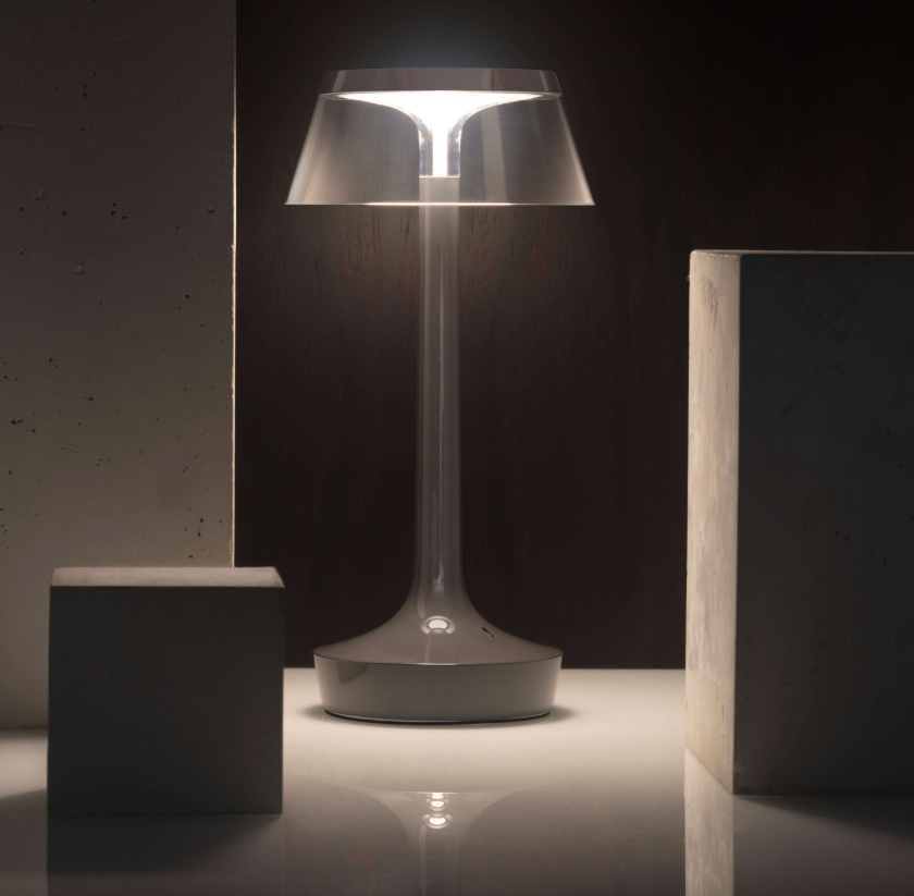 Table Lamp - Bon Jour Unplugged - Stormy Grey