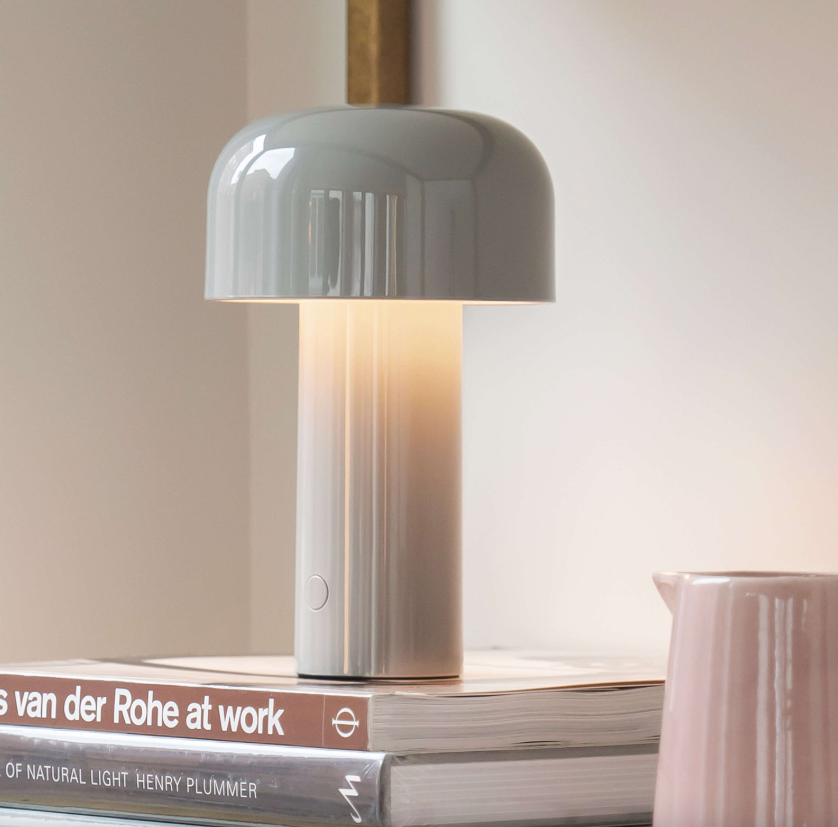 Table Lamp - Bellhop Table - Grey
