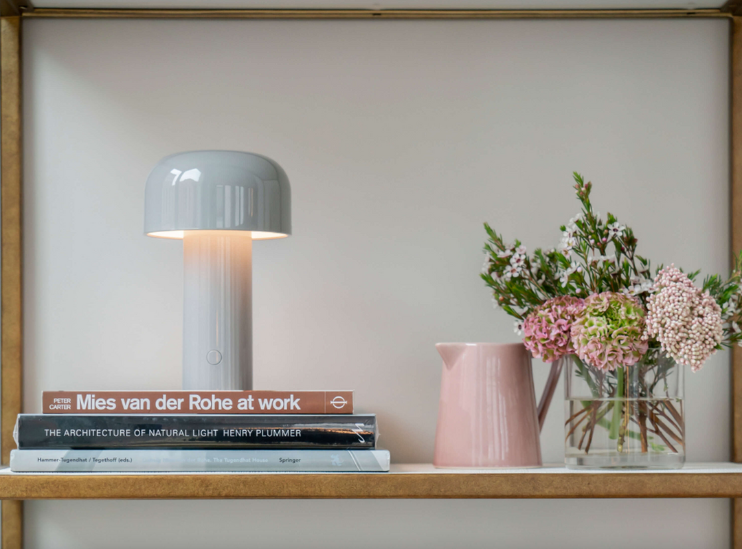 Table Lamp - Bellhop Table - Grey