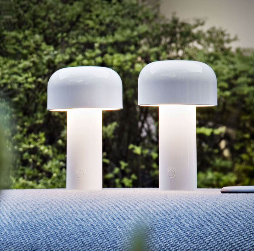 Table Lamp - Bellhop Table - White