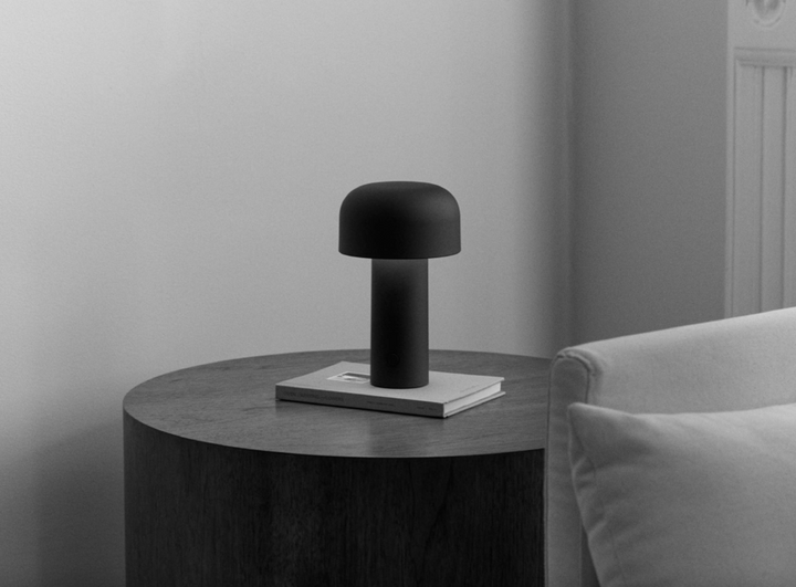 Table Lamp - Bellhop Table - Matt Black