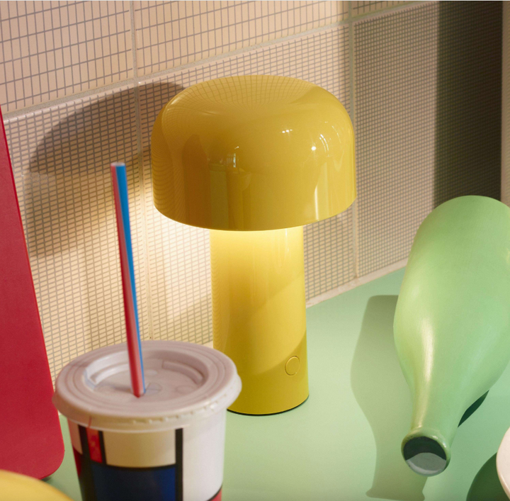 Table Lamp - Bellhop Table - Yellow