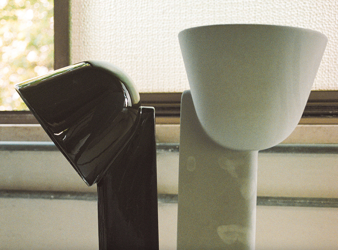Table Lamp - Céramique Side - Moss Green