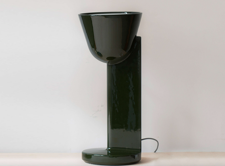 Table Lamp - Céramique Side - Moss Green