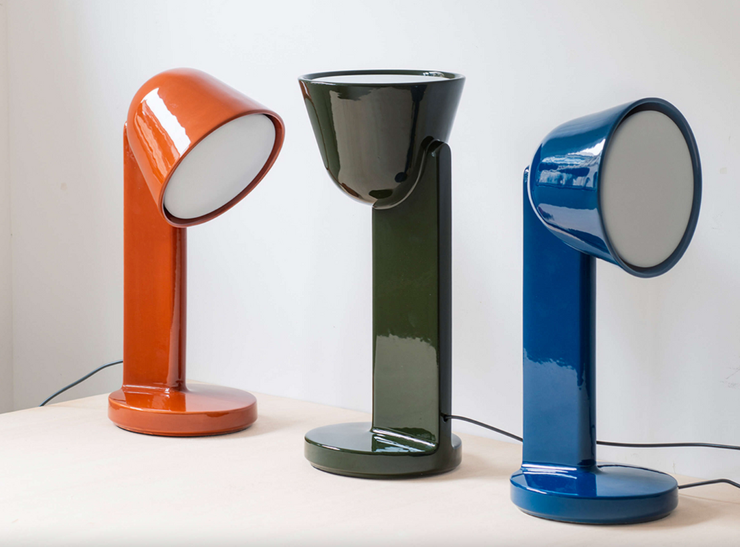 Table Lamp - Céramique Side - Moss Green