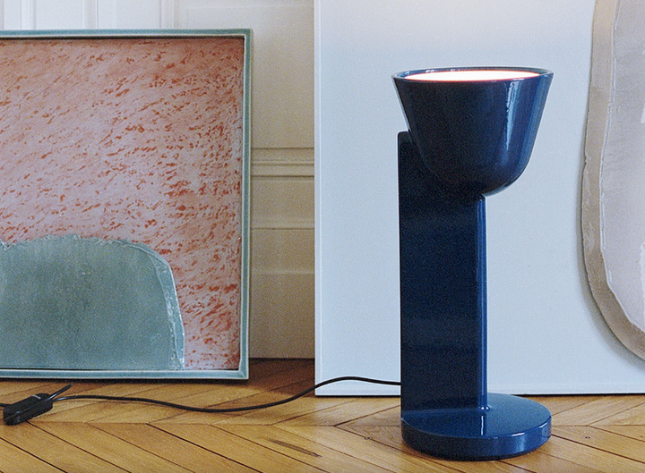 Table Lamp - Céramique Side - Blu navy
