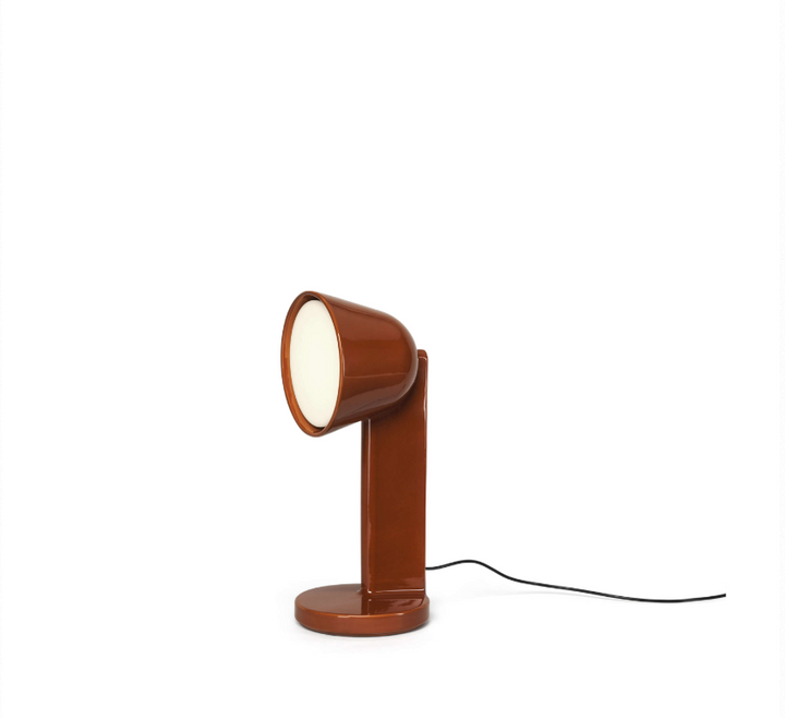 Table Lamp - Céramique Side - Rust Red