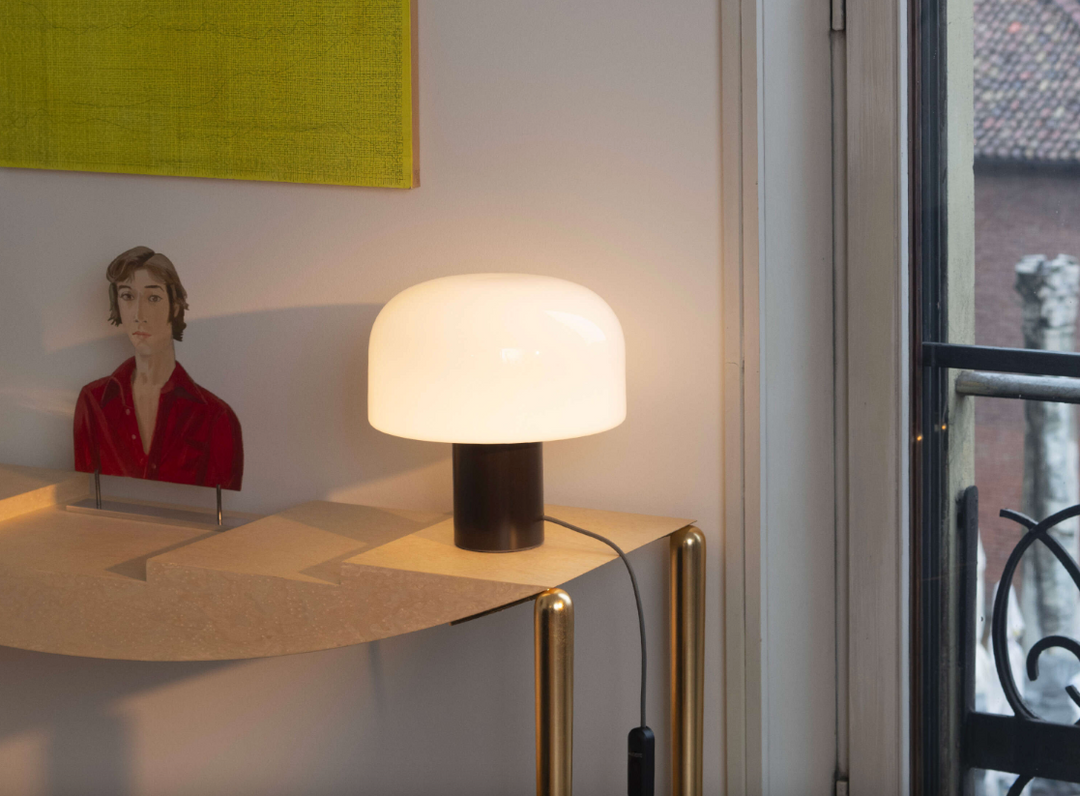 Table Lamp - Bellhop Glass T - Cioko
