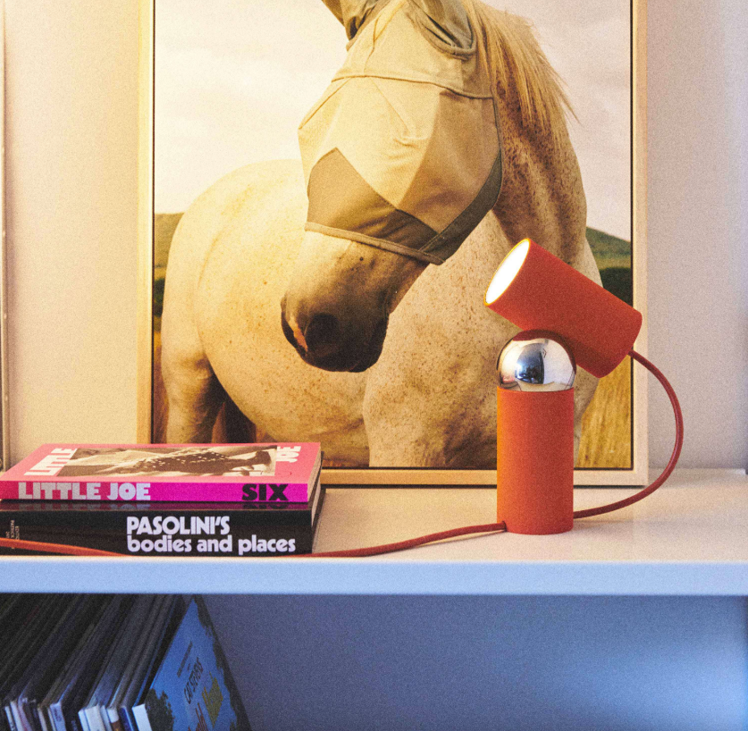 Table Lamp - Bilboquet - Tomato