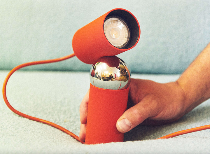Table Lamp - Bilboquet - Tomato