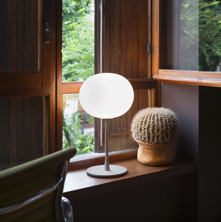 Table Lamp - Glo-Ball Table 1 - Silver