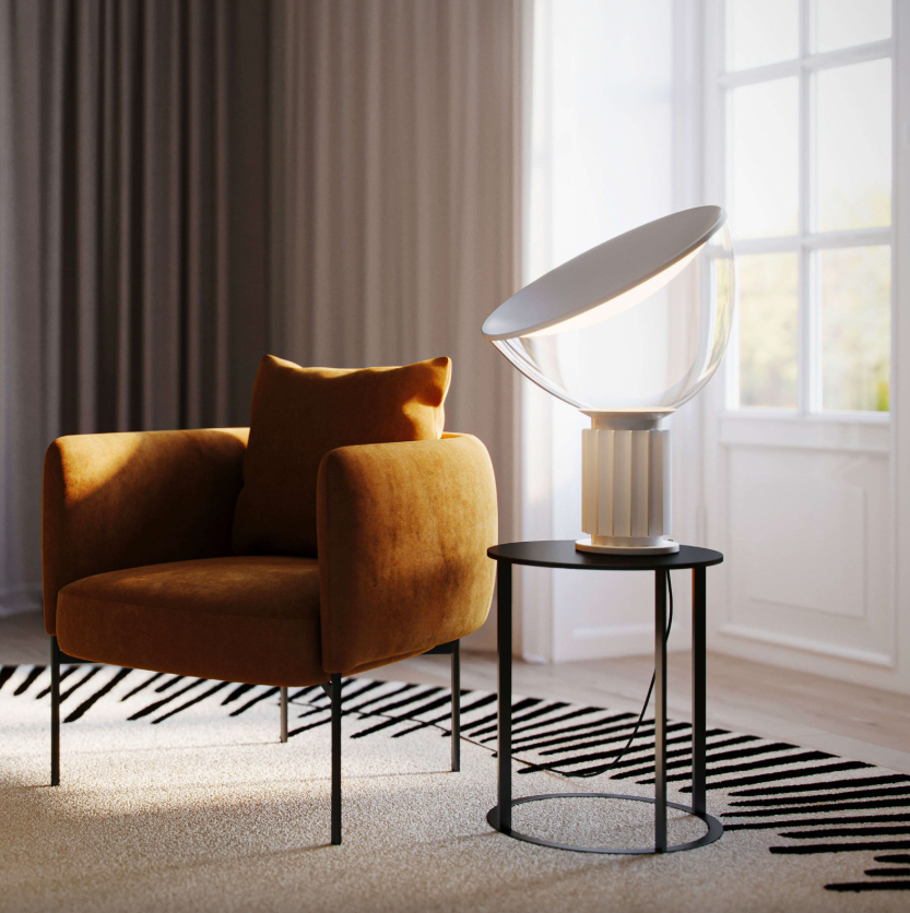 Table Lamp - Taccia - Matt White